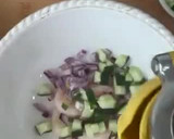 Foto del paso 1 de la receta: Tostada de ceviche de camarones