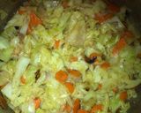 A picture of step 9 of Chinese beef and cabbage sauce.
