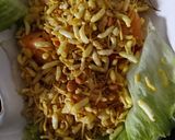 A picture of step 3 of Melon bhel.