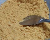 A picture of step 2 of Mohanthal (Traditional Indian Fudge).