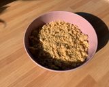 A picture of step 1 of Pastiera Cheesecake.