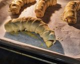 Pas rețetă Cornuri cu Nutella și banane 🥐 7 fotografie
