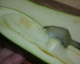 Töltött cukkini tonhallal, zöldségekkel recept fázis 1 fotója