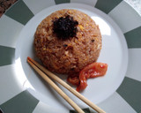 Foto del paso 4 de la receta: Yakimeshi con kimchi
