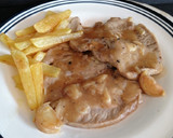 Foto del paso 5 de la receta: Filetes de cabeza de lomo al ajillo