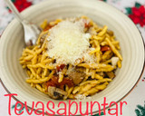 Foto del paso 2 de la receta: Maccheroni con cherrys y setas 🍅 🧀 🍄 (macarrones)