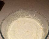 A picture of step 1 of Tiramisu cake 😍.
