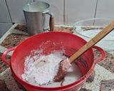 Foto del paso 5 de la receta: Bizcochuelo saludable de cacao y mantequilla de maní,coco sin harina