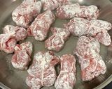 A picture of step 3 of Moms Stuffed steak.