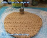 Villám töpörtyűs pogácsa (Gluténmentes) recept fázis 4 fotója