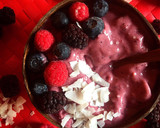 Foto del paso 1 de la receta: Smoothie bowl de frutos rojos
