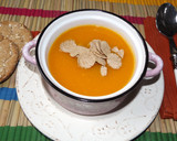 Foto del paso 3 de la receta: Crema especiada de otoño de calabaza y zanahorias
