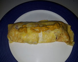 Foto del paso 4 de la receta: Tortilla de huevos con queso y salami