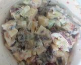 A picture of step 3 of Apple and cabbage salad.