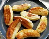 Foto langkah ke 1 dari resep Pisang bakar keju coklat.