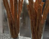 Foto del paso 6 de la receta: Palitos de queso y semillas de amapolas
