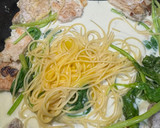 蒜香奶油鯛魚義大利麵的食譜步驟8照片