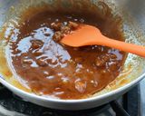 A picture of step 2 of Murmura ka laddu.