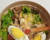 Foto langkah ke 5 dari resep Salad Ayam Panggang Segar.