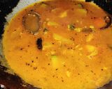 A picture of step 6 of Khatta meetha pumpkin.