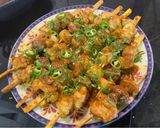 Foto del paso 3 de la receta: Brochetas de Pollo Satay y Champis
