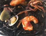 Foto del paso 14 de la receta: Spaghetti nero di sepia al frutti di mare
