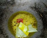 A picture of step 3 of Jackfruit curry in my style.