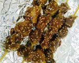 A picture of step 4 of Saucy Mutton boti.