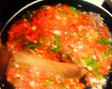A picture of step 10 of Spanish omelet#Endofyearchallenge.