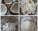 A picture of step 2 of Coconut Milk Thandai.