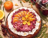 Foto do passo 4 de Bolo de Laranja com Chantilly de Coco e Ameixa