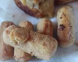 Foto del paso 7 de la receta: Bombas de papa rellenas de salchicha de Viena 😋