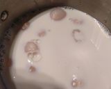 Une image de l'étape 1 de Panna cotta litchi.