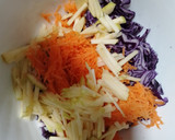 Foto del paso 2 de la receta: Ensalada de Lombarda y zanahoria estilo coleslaw