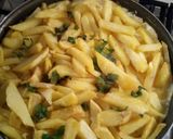 A picture of step 5 of Potato and Mint Frittata.