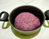 Foto langkah ke 4 dari resep Donut ubi ungu lembut gurih.