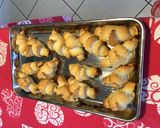 Une image de l'étape 10 de Minis croissants apéritif aux anchois et feta.