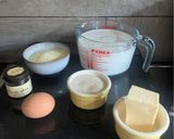 A picture of step 1 of Bougatsa – Greek custard parcel.