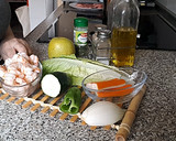 Foto del paso 1 de la receta: Salpicón de Gambas con Manzana