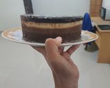 Foto langkah ke 7 dari resep Tuxedo Cheese Cake.