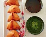 स्पाइसी चीज़ी कॉर्न समोसे (spicy cheesy corn samose recipe in hindi) रेसिपी चरण 5 फोटो