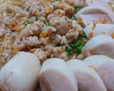 Hình bước làm 3 của món Bún nấu thịt xay