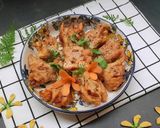Hình bước làm 3 của món Bông bí nhồi thịt chiên giòn