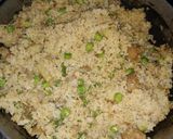 A picture of step 6 of Masala bhaat.