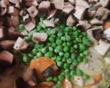 Tárkonyos csirkeragu leves recept fázis 3 fotója