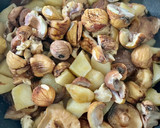 Foto del paso 4 de la receta: Wok de setas con patatas y castañas a la mostaza