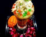 A picture of step 4 of Alphonso mango faluda.