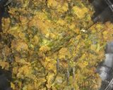 कोथिंबीर भाजी (kothimbir bhaji recipe in marathi) रेसिपी स्टेप 5 फोटो 
