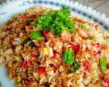 Foto langkah ke 5 dari resep Nasi Goreng Pete Pedas.