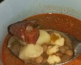 Lencseleves csülökkel, kolbásszal recept fázis 6 fotója
